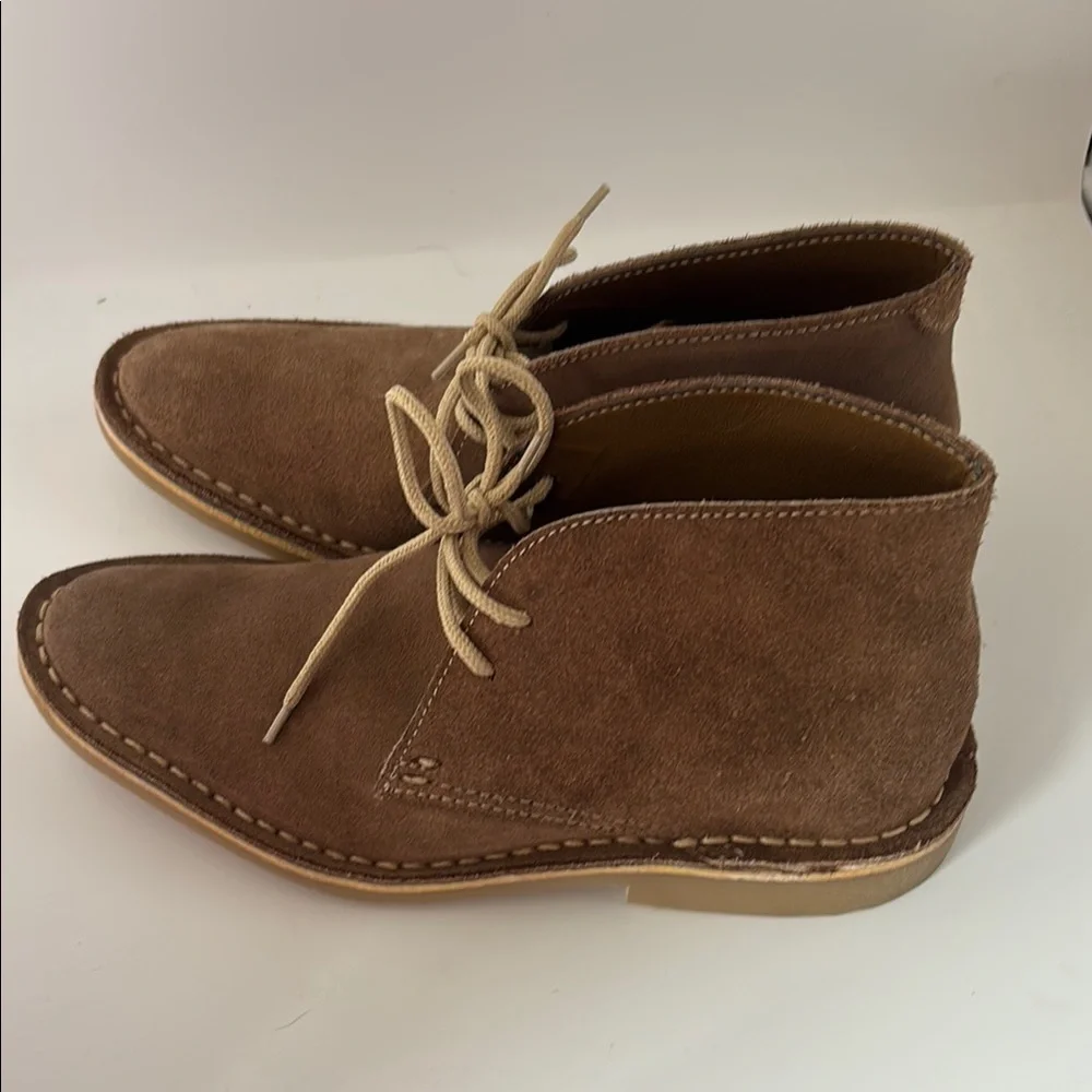 Brother Vellies Brown Chukka Boots with Suede Finish size 5 the originals